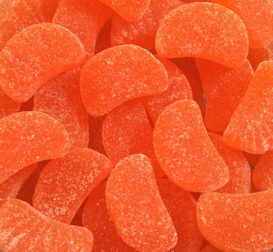 Delta 9 THC Jelly Fruit Slices | 10-Count | 300mg | Orange