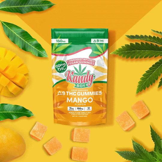 Mango Delta 9 THC Gummies 150mg