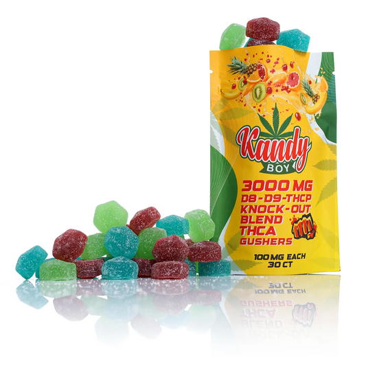3000mg Knockout Blend Gummies | Strongest Legal THC Combo Online