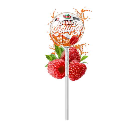 Delta 9 THC Lollipops | 50mg | Berry