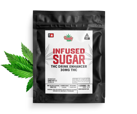 THC Infused Sugar | 5-Small Bundle Pack | 150mg D9 THC |