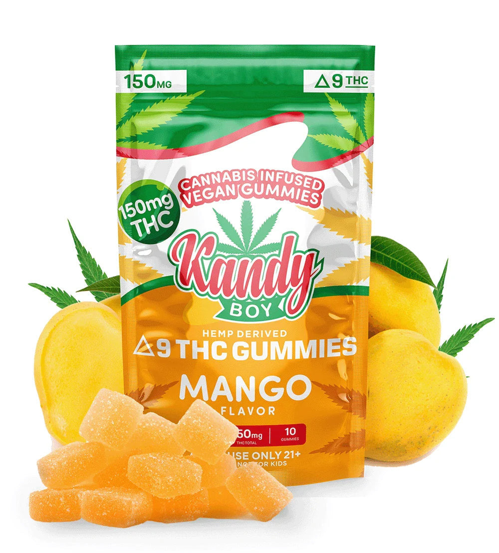 Mango Delta 9 THC Gummies | 10-Count | 150mg
